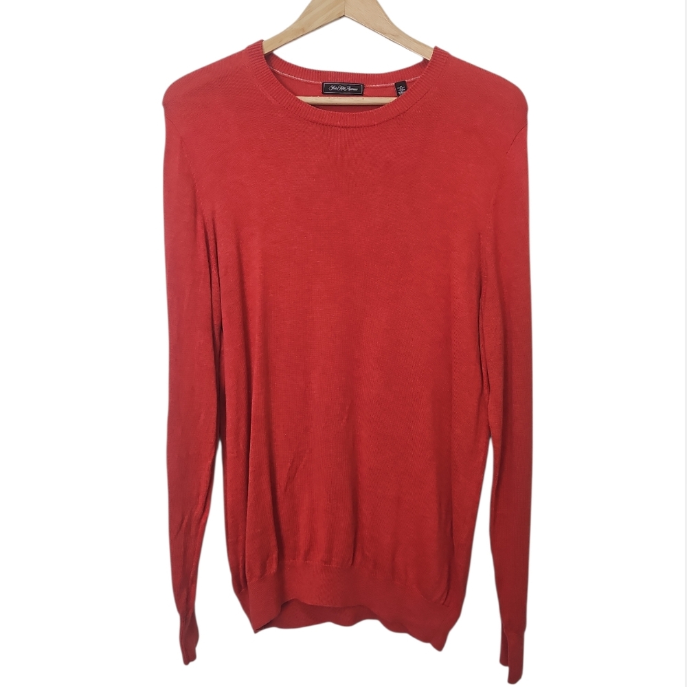 Saks Fifth Avenue Silk Cashmere Blend Crewneck Sweater Size Medium